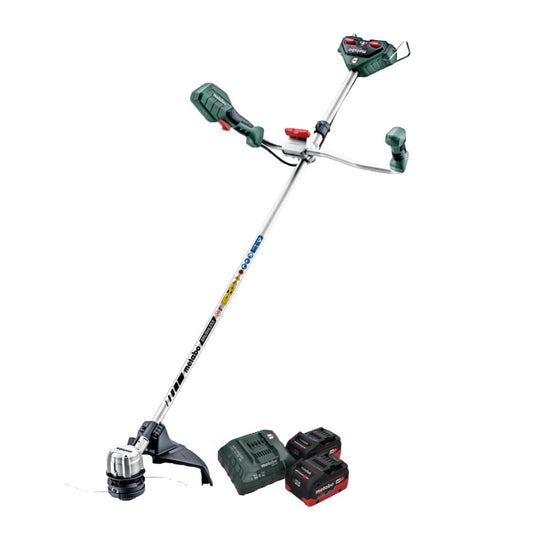 Metabo FSB 36-18 LTX BL 40 Akku Freischneider 36 V ( 2x 18 V ) Zweihandgriff Brushless + 2x Akku 8,0 Ah + Ladegerät