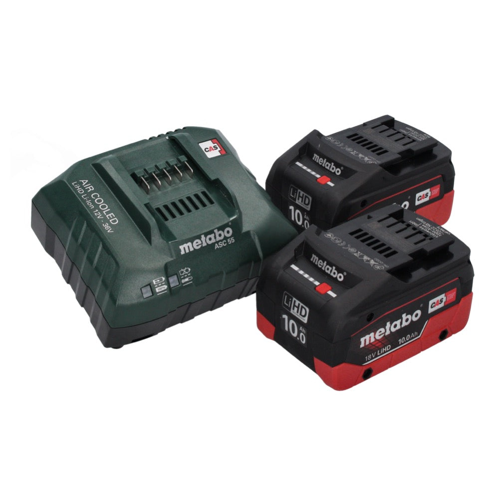 Metabo FSB 36-18 LTX BL 40 Akku Freischneider 36 V ( 2x 18 V ) Zweihandgriff Brushless + 2x Akku 10,0 Ah + Ladegerät