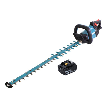 Taille-haie à batterie Makita DUH 752 T1 18 V 75 cm sans balais + 1x batterie 5,0 Ah - sans chargeur