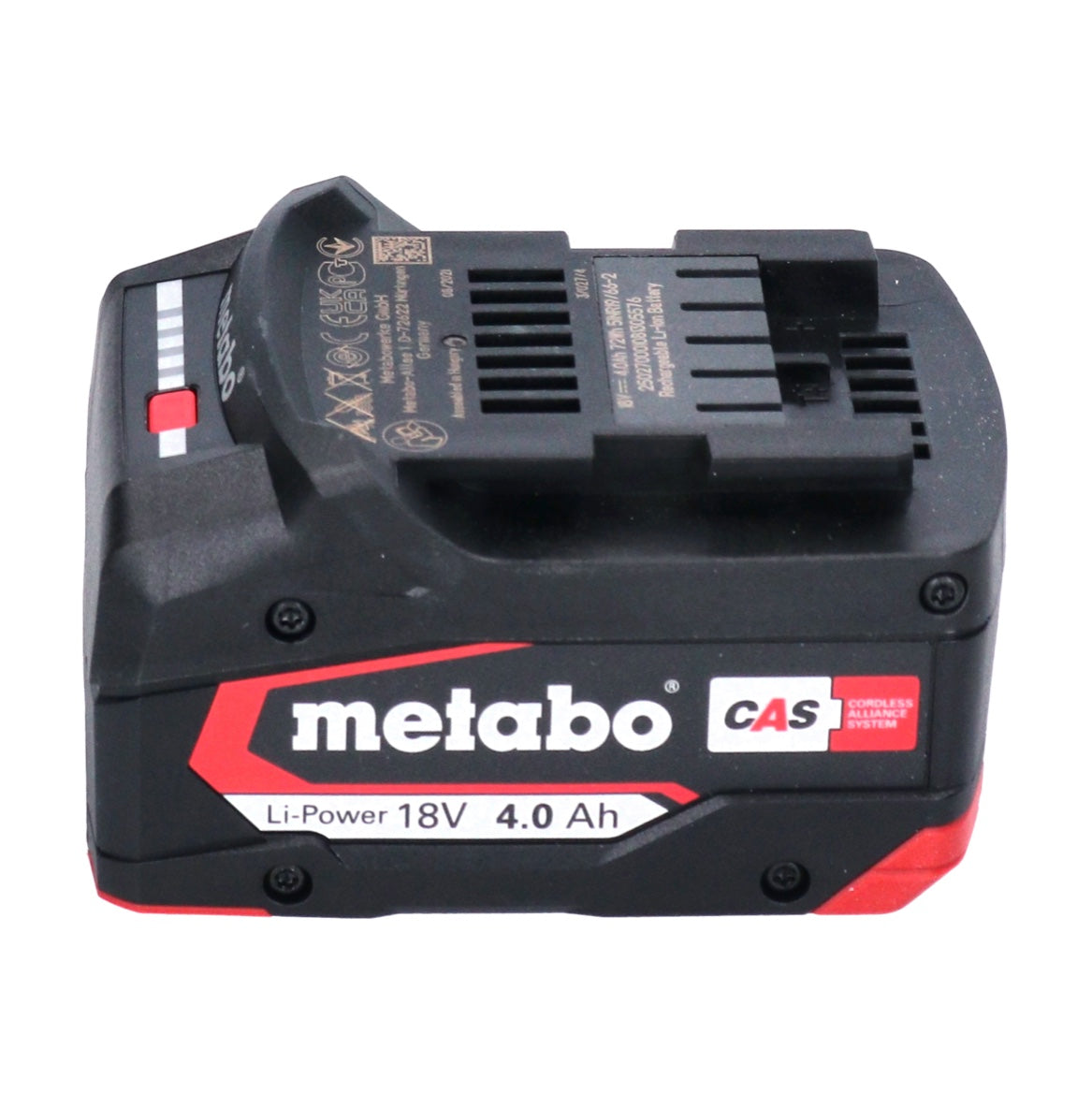 Metabo Basis Set 1x Li-Power Akkupack 18 V 4,0 Ah CAS Li-Ion Akku ( 625027000 ) + ASC 55 Ladegerät ( 627044000 )