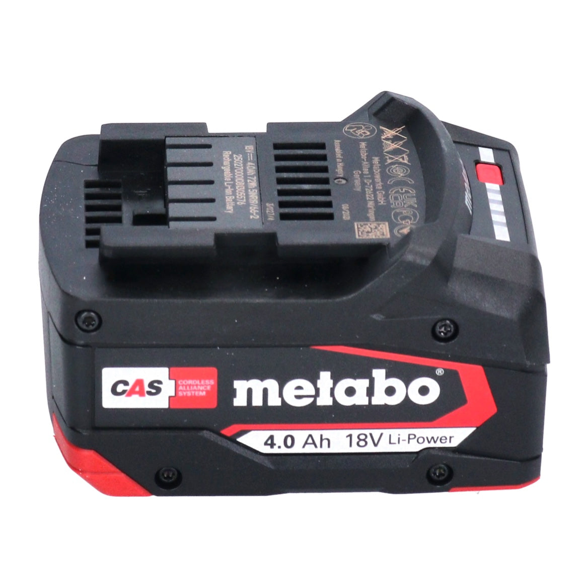 Metabo Basis Set 1x Li-Power Akkupack 18 V 4,0 Ah CAS Li-Ion Akku ( 625027000 ) + ASC 55 Ladegerät ( 627044000 )