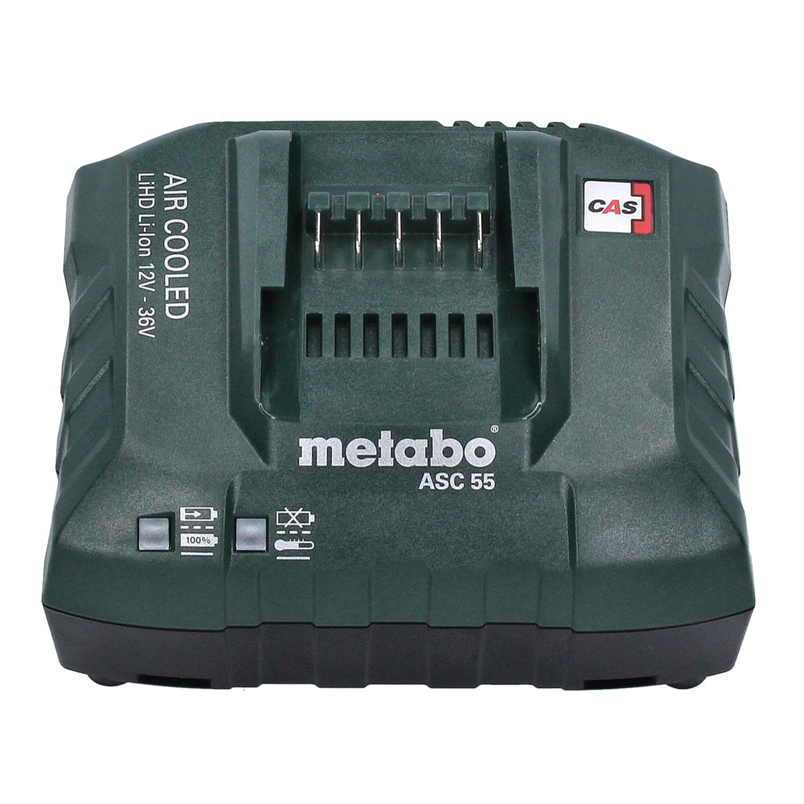 Metabo Basis Set 2x Li-Power Akkupack 18 V 4,0 Ah CAS Li-Ion Akku ( 2x 625027000 ) + ASC 55 Ladegerät ( 627044000 )