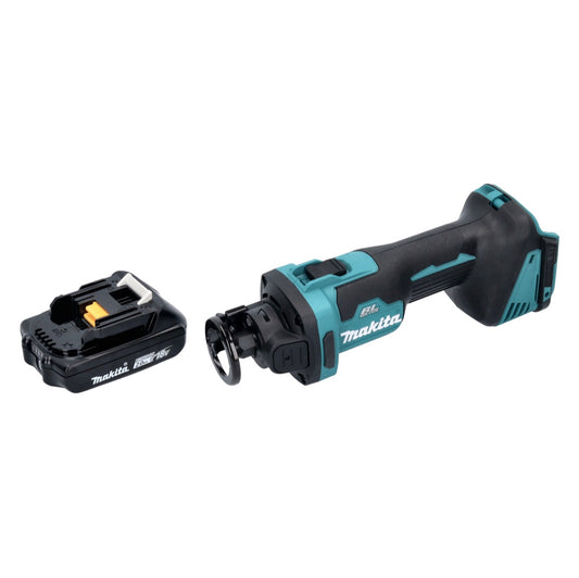 Makita DCO 181 A1 Akku Rotationsschneider 18 V 32000 U/min Brushless + 1x Akku 2,0 Ah  - ohne Ladegerät