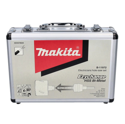 Makita EZYchange BIM Elektriker Lochsägen Set 8 tlg. 16 - 51 mm Bi-Metall ( B-11972 ) - Toolbrothers