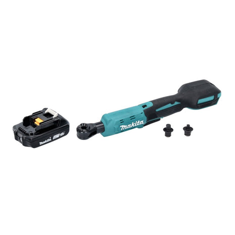 Makita DWR 180 A1 Akku Ratschenschrauber 18 V 47,5 Nm 1/4" 3/8" + 1x Akku 2,0 Ah - ohne Ladegerät