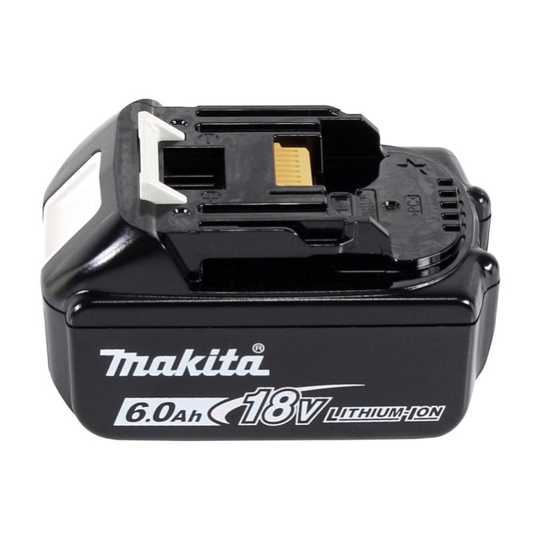 Makita DWR 180 G1J visseuse à cliquet sans fil 18 V 47,5 Nm 1/4" 3/8" + 1x batterie 6,0 Ah + Makpac - sans chargeur