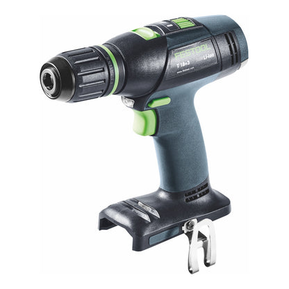 Festool T 18+3 HPC 4,0 I-Set Akku Bohrschrauber 18 V 50 Nm Brushless ( 576989 ) + 2x Akku 4,0 Ah + Ladegerät + Exzentervorsatz + Winkelvorsatz + Systainer