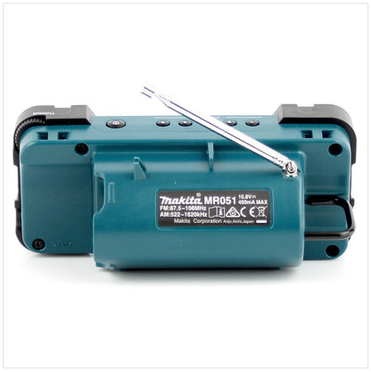 Makita MR 051 - 10,8 V Akku Radio - nur das Gerät ohne Akku und Zubehör - Toolbrothers