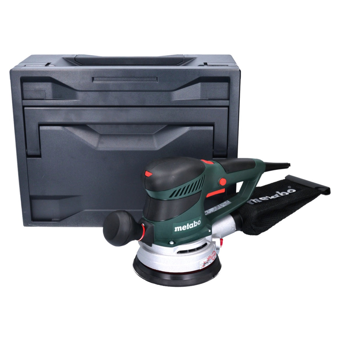 Ponceuse excentrique Metabo SXE 450 TurboTec 350 watts 150 mm + metaCASE