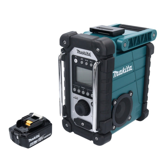 Makita DMR 107 G1 Radio de chantier à batterie 7,2 - 18 V + 1x batterie 6,0 Ah - sans chargeur