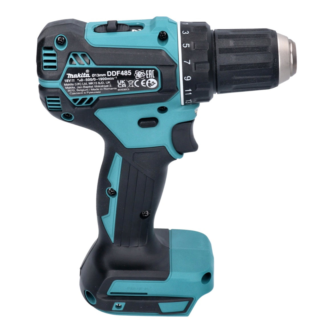 Makita DDF 485 RA1 Akku Bohrschrauber 18 V 50 Nm Brushless + 1x Akku 2,0 Ah + Ladegerät