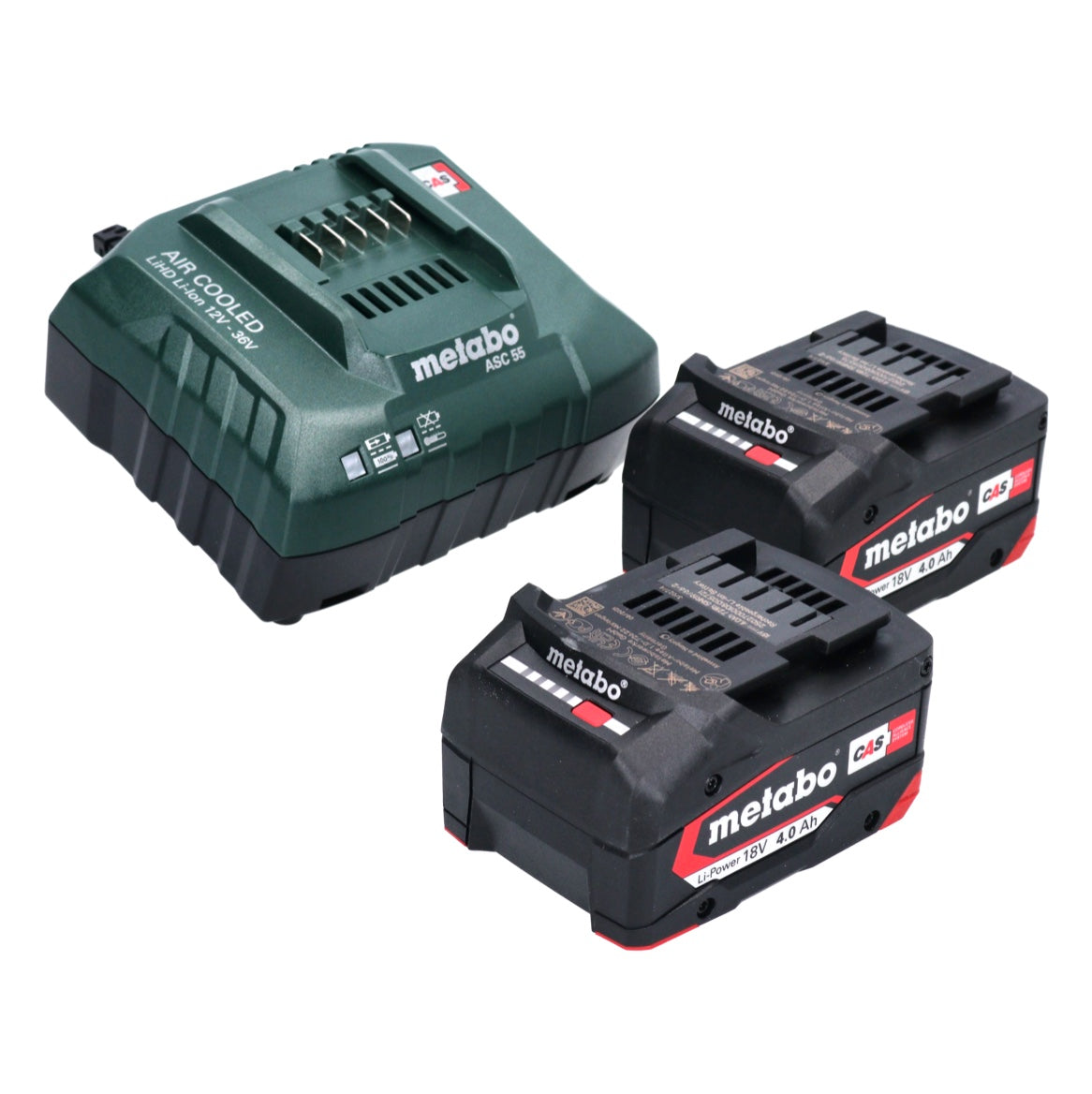 Metabo W 18 LT BL 11-125 Akku Winkelschleifer 18 V 125 mm ( 613052510 ) Brushless + 2x Akku 4,0 Ah + Ladegerät + metaBOX