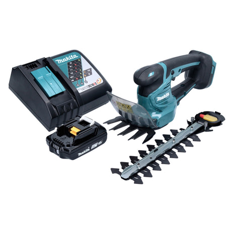 Makita DUM 111 RA1X Akku Grasschere Strauchschere 18 V + 1x Akku 2,0 Ah + Ladegerät