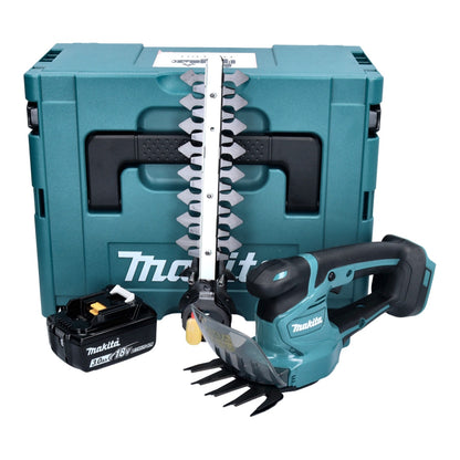 Makita DUM 111 F1XJ Akku Grasschere Strauchschere 18 V + 1x Akku 3,0 Ah + Makpac - ohne Ladegerät