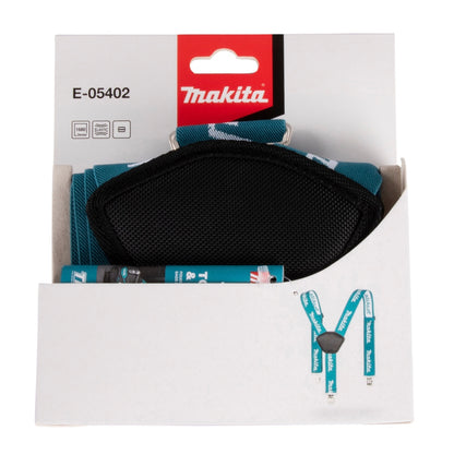 Makita Universal Hosenträger mit Clips 740 - 1300 mm Blau ( E-05402 )