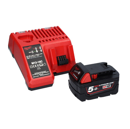 Milwaukee M18 FJS-501X Akku Stichsäge 18 V 25 mm Hub Brushless + 1x Akku 5,0 Ah + Ladegerät + HD Box