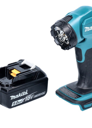 Makita DEADML815T1 Lampe portative sans fil LED 160 lm 14,4 - 18V + 1x Batterie 5,0Ah - sans chargeur