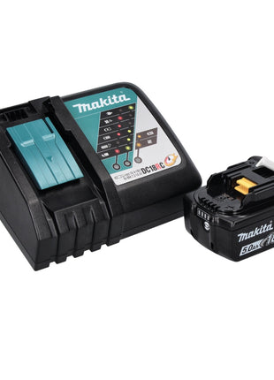 Makita DEADML815RT1 Lampe portative sans fil LED 160 lm 14,4 - 18V + 1x Batterie 5,0Ah + Chargeur