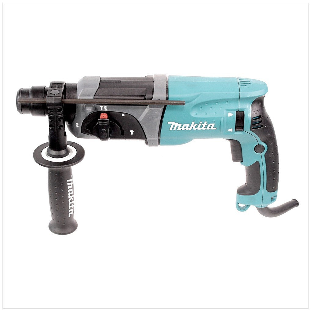 Makita HR 2470 780 W SDS-Plus 24 mm Bohrhammer im Koffer + D-42444 SDS-Plus Bohrer-Meißel-Set 17 tlg. im Alu Koffer - Toolbrothers