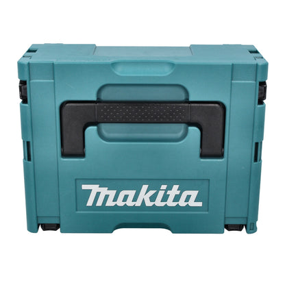 Kit source d'alimentation Makita 18 V avec 4 batteries BL 1820 B 2,0 Ah (4x 197254-9) + chargeur rapide double DC 18 RD (196933-6) + Makpac