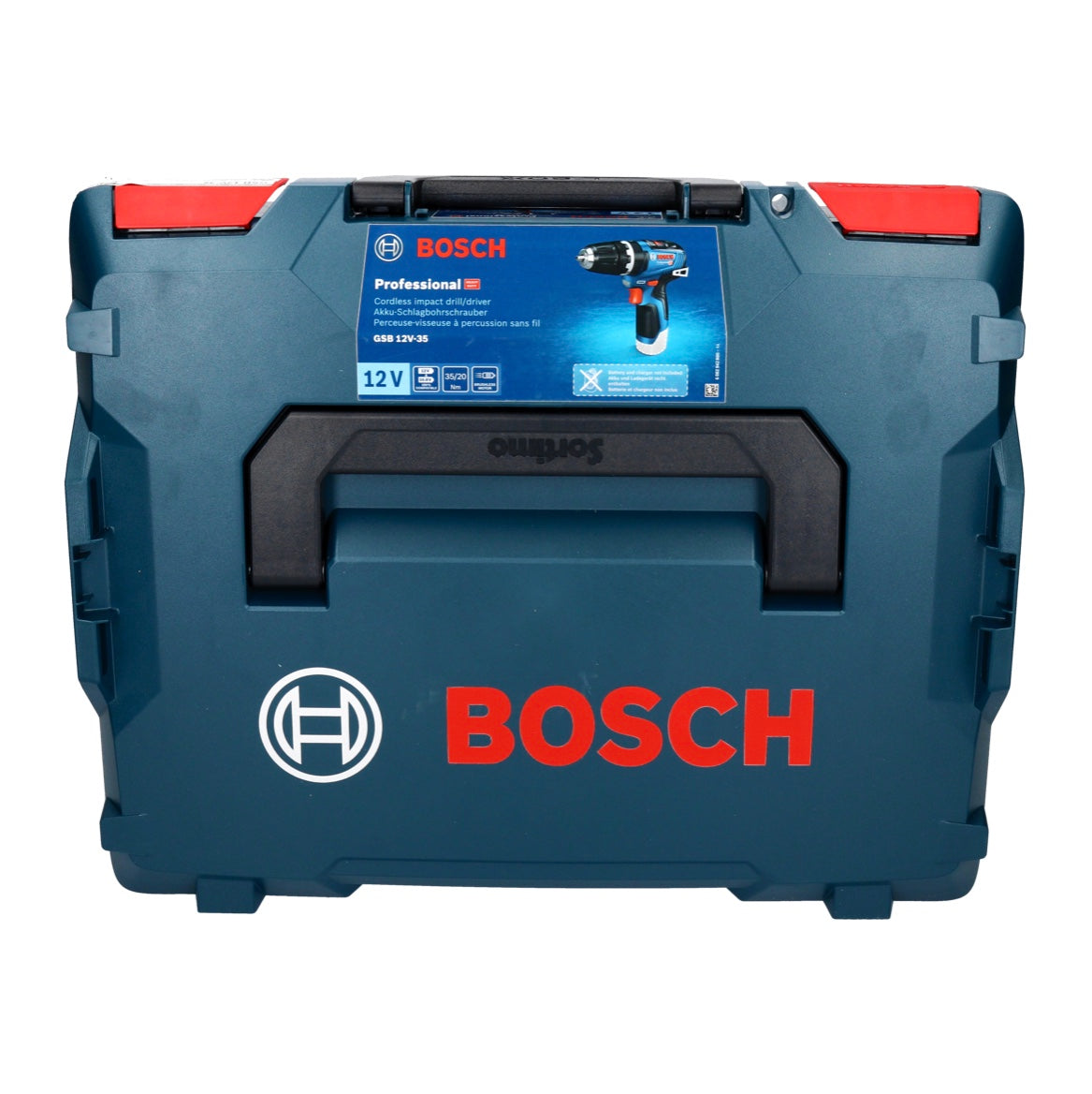 Bosch GSB 12V-35 Professional Akku Schlagbohrschrauber 12 V 35 Nm Brushless + 1x Akku 3,0 Ah + L-Boxx - ohne Ladegerät - Toolbrothers