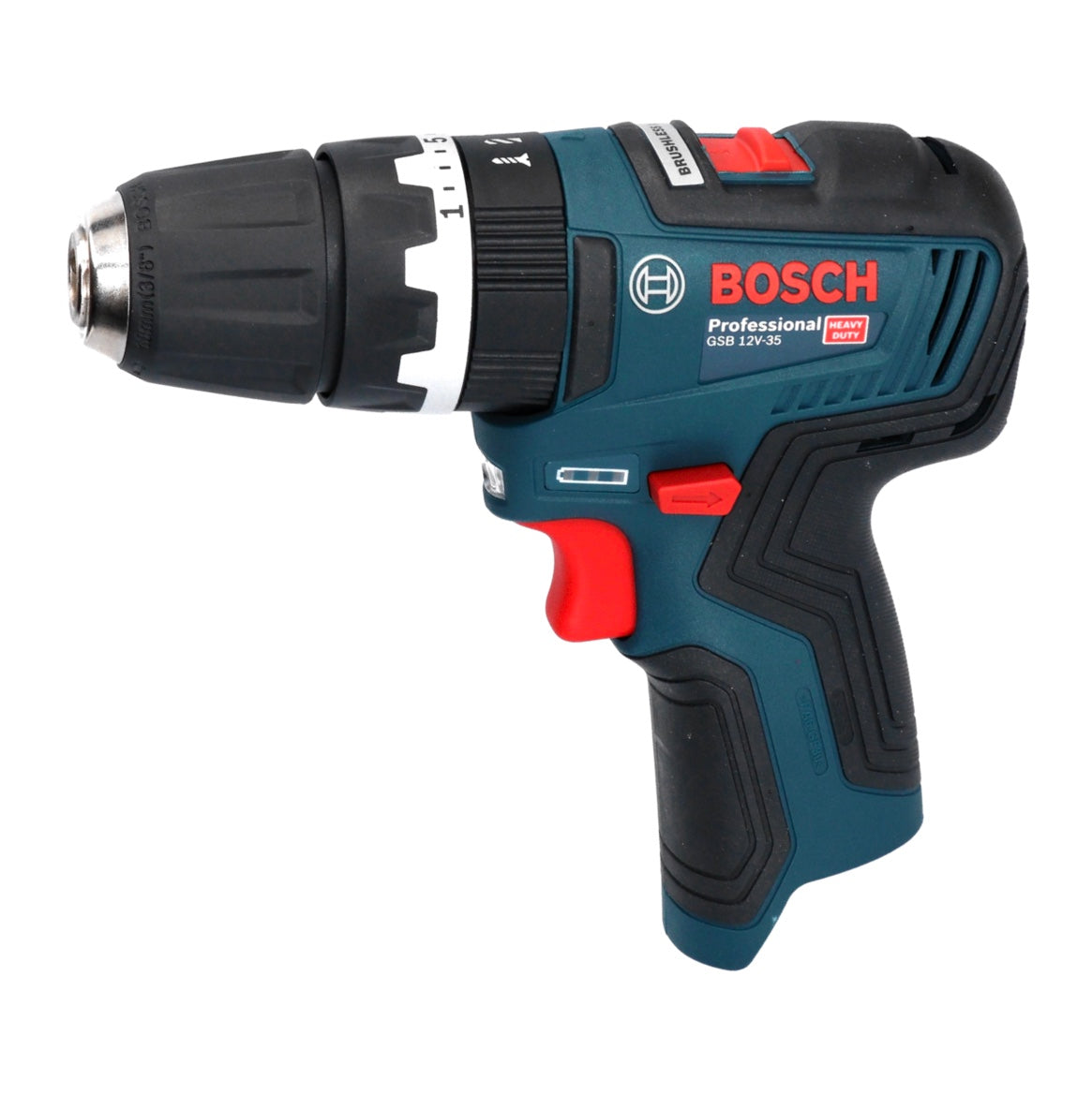 Bosch GSB 12V-35 Professional Akku Schlagbohrschrauber 12 V 35 Nm Brushless + 1x Akku 6,0 Ah + L-Boxx - ohne Ladegerät - Toolbrothers