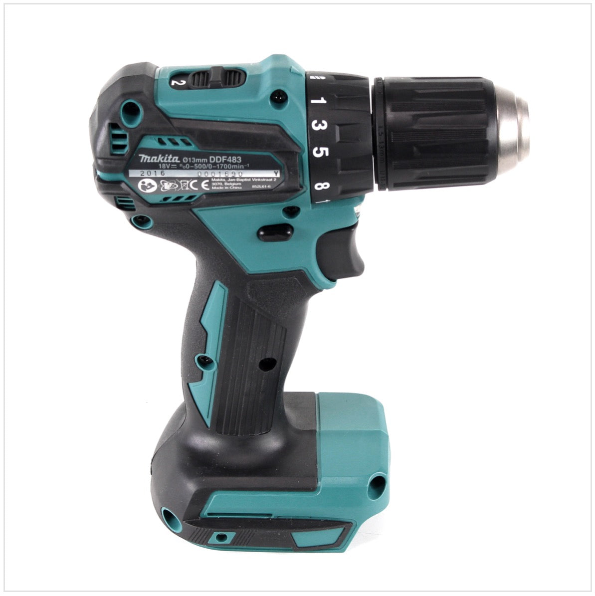 Makita DDF 483 Z Perceuse-visseuse sans fil 18 V 40 Nm sans balais + jeu d'embouts 31 pièces (D-30667)