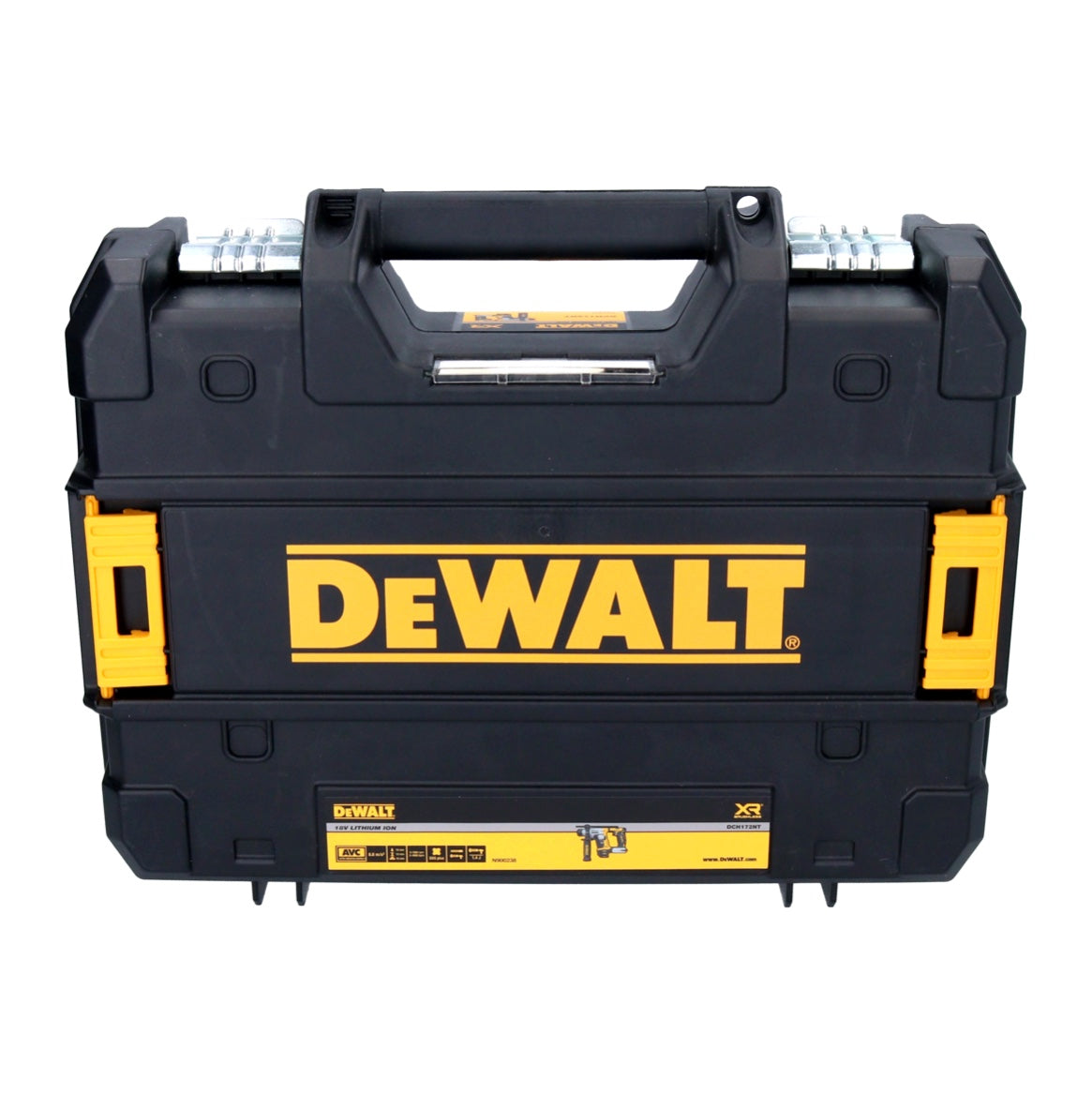 Marteau perforateur sans fil DeWalt DCH 172 NT 18 V 1,4 J SDS plus sans balais + jeu de 13 perceuses et burins + TSTAK - sans batterie, sans chargeur