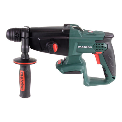 Metabo KHA 18 LTX Akku Kombihammer 18 V 2,2 J SDS Plus + 13 tlg. Bohrer und Meißel Set + metaBOX - ohne Akku, ohne Ladegerät