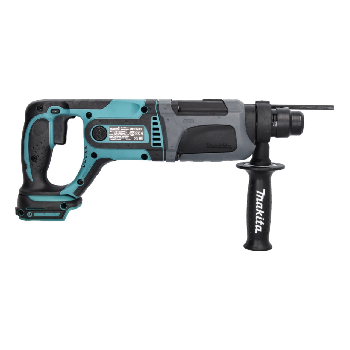 Makita DHR 241 Z Akku Bohrhammer 18 V 2,0 J SDS plus + 13 tlg. Bohrer und Meißel Set - ohne Akku, ohne Ladegerät