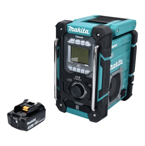 Radio de chantier à batterie Makita DMR 301 F1 12 V max. - 18 V DAB / DAB+ / Bluetooth + 1x batterie 3,0 Ah - sans chargeur