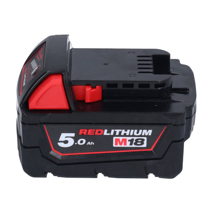 Meuleuse d'angle sur batterie Milwaukee M18 FSAGV115XPDB-501 18 V 115 mm sans balais + 1x batterie 5,0 Ah - sans chargeur