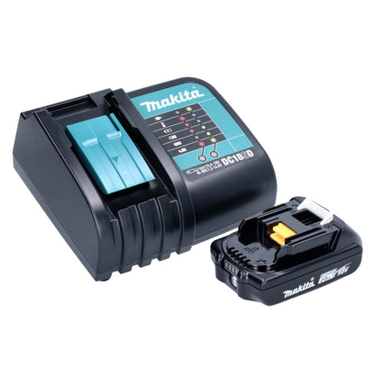 Makita DHP 482 SAX5 perceuse à percussion sans fil 18 V 62 Nm + 1 batterie 2,0 Ah + chargeur + jeu d'accessoires 101 pièces + mallette