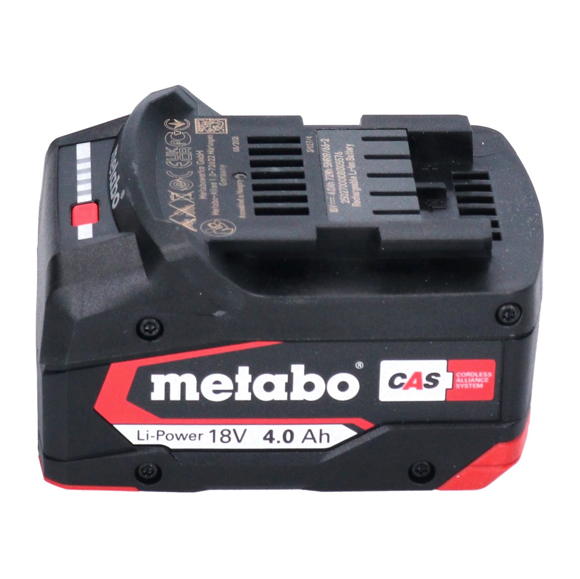 Metabo Basis Set 2x Li-Power Akkupack 18 V 4,0 Ah CAS Li-Ion Akku + ASC 55 Ladegerät + metaBOX ( 685064000 )