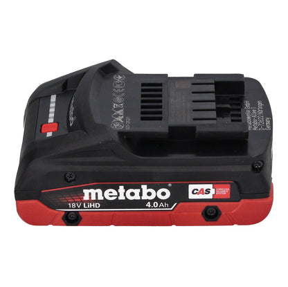 Metabo Basis Set 3x LiHD Akkupack 18 V 4,0 Ah Li-Ion Akku CAS System ( 685133000 ) + ASC 55 Ladegerät AIR COOLED + metaBOX - Toolbrothers