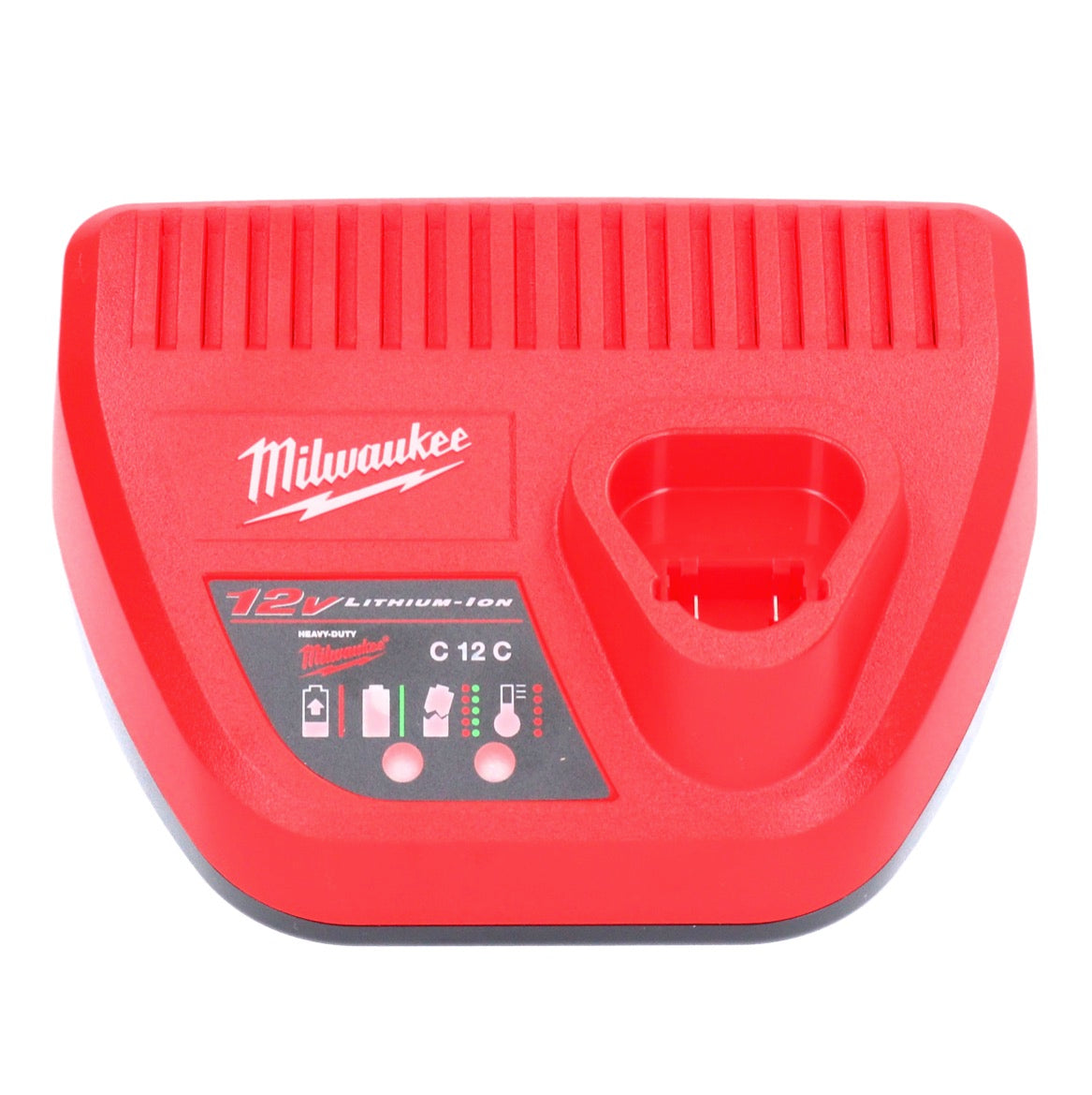 Milwaukee M12 NRG-304 Akku Starter Set 4x 12 V 3,0 Ah / 3000 mAh Li-Ion Akku ( 4x 4932451388 ) + M12-C12C Ladegerät ( 4932352000 )