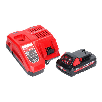 Milwaukee M18 FIW2F12-301X Akku Schlagschrauber 18 V 339 Nm 1/2" Brushless + 1x Akku 3,0 Ah + Ladegerät + HD Box