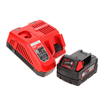 Milwaukee M18 FIW2F12-601X Akku Schlagschrauber 18 V 339 Nm 1/2" Brushless + 1x Akku 6,0 Ah + Ladegerät + HD Box