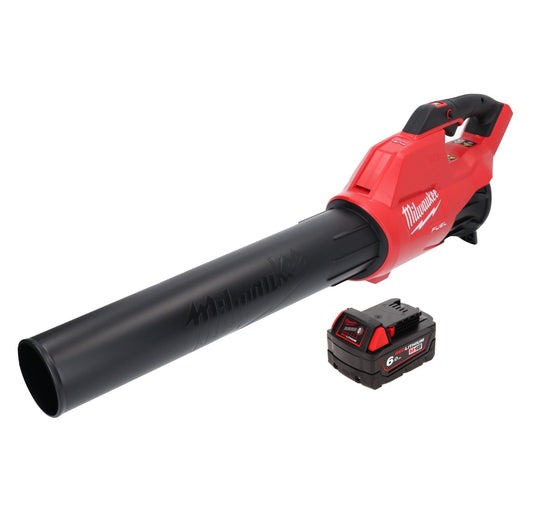 Milwaukee M18 FBL-601 Akku Laubbläser Brushless + 1x Akku 6,0 Ah - ohne Ladegerät