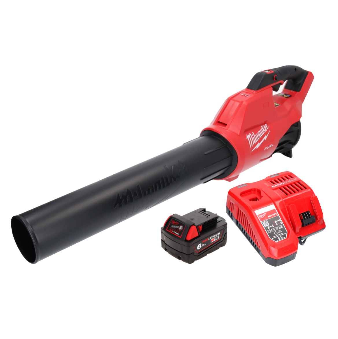 Milwaukee M18 FBL-601FC Akku Laubbläser Brushless + 1x Akku 6,0 Ah + Ladegerät