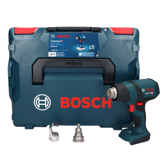 Bosch GHG 18V-50 Professional Akku Heissluftgebläse 18 V 300° C / 500° C + L-Boxx ( 06012A6501 ) - ohne Akku, ohne Ladegerät - Toolbrothers