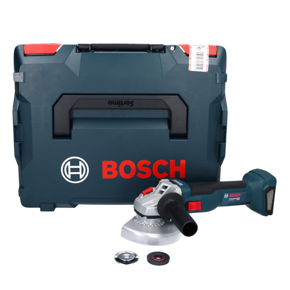 Bosch GWS 18V-10 Professional Akku Winkelschleifer 18 V 125 mm Brushless ( 06019J4003 ) + L-Boxx - ohne Akku, ohne Ladegerät