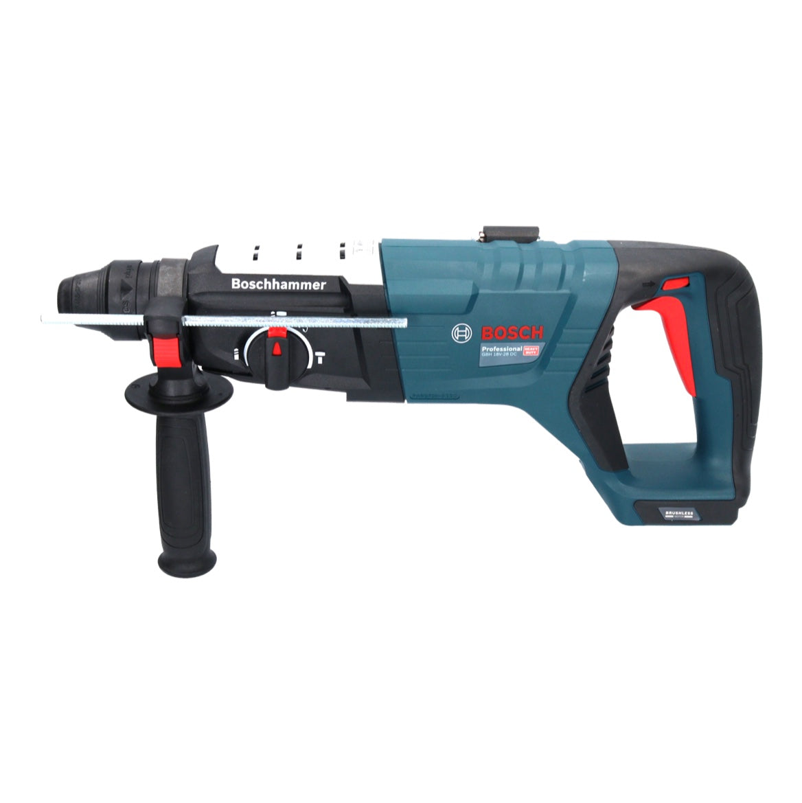 Bosch GBH 18V-28 DC Professional Perceuse à percussion sans fil 18 V 3,4 J SDS Plus sans balais (0611919001) + XL-Boxx - sans batterie, sans chargeur