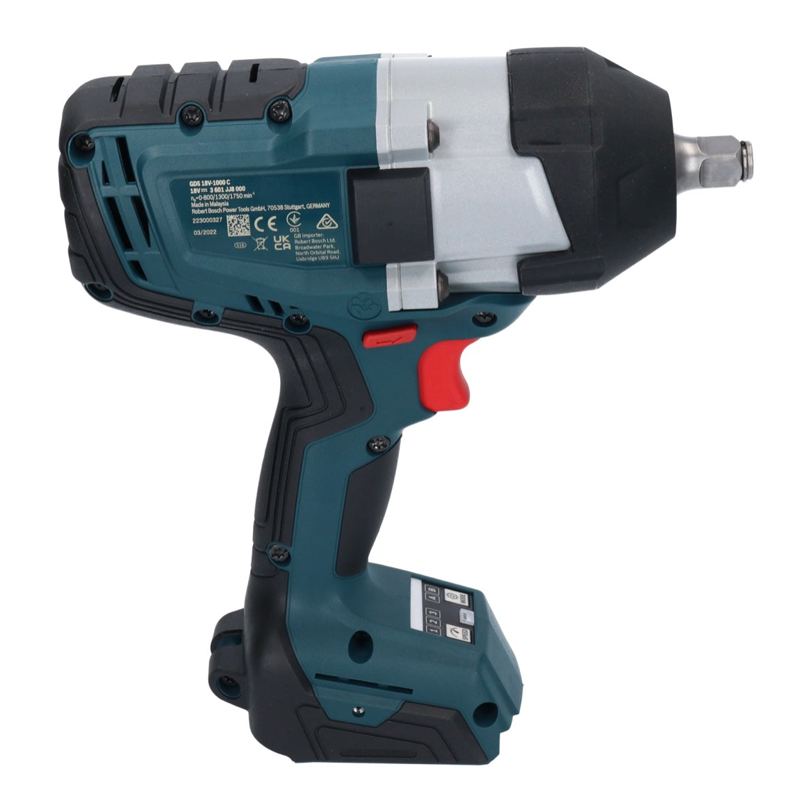 Bosch GDS 18V-1000 C Professional Akku Drehschlagschrauber 18 V 1000 Nm BITURBO Brushless + GCY 42 Bluetooth Modul + L-Boxx ( 06019J8001 ) - ohne Akku, ohne Ladegerät - Toolbrothers