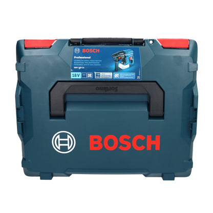 Bosch GBH 18V-21 Professional Akku Bohrhammer 18 V 2,0 J Brushless + 1x Akku 2,0 Ah + Ladegerät + L-BOXX