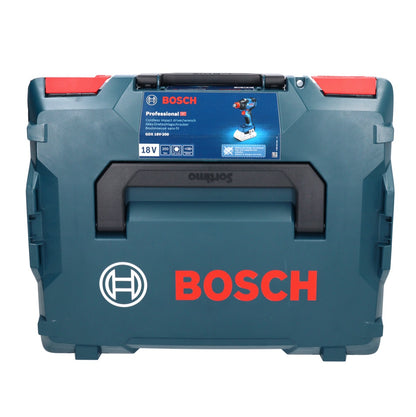 Bosch GDX 18V-200 Professional Akku Drehschlagschrauber 18 V 200 Nm Brushless + 2x Akku 2,0 Ah + Ladegerät + L-BOXX