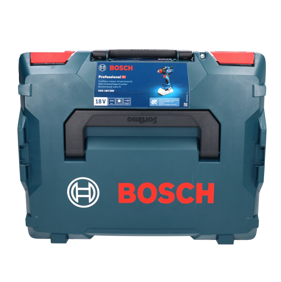 Bosch GDX 18V-200 Professional Akku Drehschlagschrauber 18 V 200 Nm Brushless + 1x Akku 4,0 Ah + L-BOXX - ohne Ladegerät