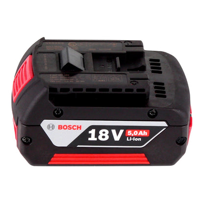 Bosch GEX 18V-125 Ponceuse excentrique professionnelle sur batterie 18 V 125 mm sans balais + 1x batterie 5,0 Ah + 1x kit de ponçage Toolbrothers TURTLE + L-BOXX - sans chargeur