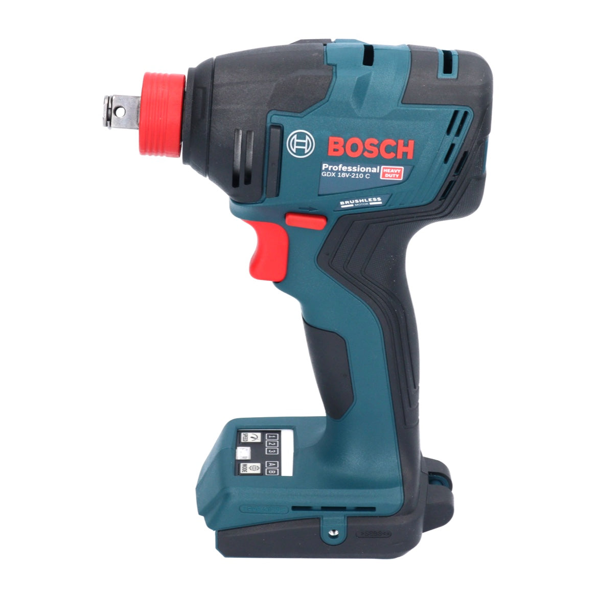 Bosch GDX 18V-210 C Professional Akku Drehschlagschrauber 18 V 210 Nm Brushless + 2x Akku 5,0 Ah + Ladegerät + Connectivity Modul + L-Boxx