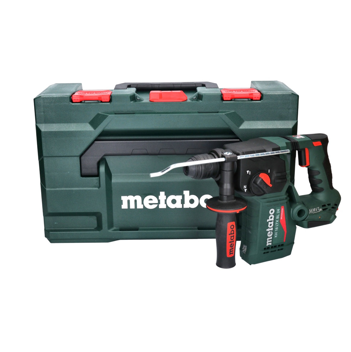 Metabo KH 18 LTX BL 24 Akku Bohrhammer 18 V 2,2 J SDS Plus Brushless  ( 601713840 ) + metaBOX - ohne Akku, ohne Ladegerät